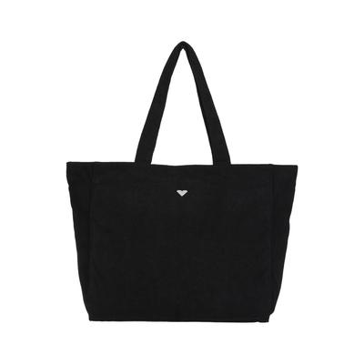 Handtasche ROXY "Feeling Vibes Cord", Damen, anthrazit, Kunstfaser, Taschen Handtasche