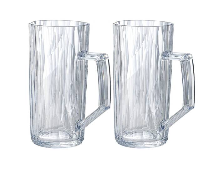 Biergläser-Set Koziol Transparent Kunststoff 500 ml