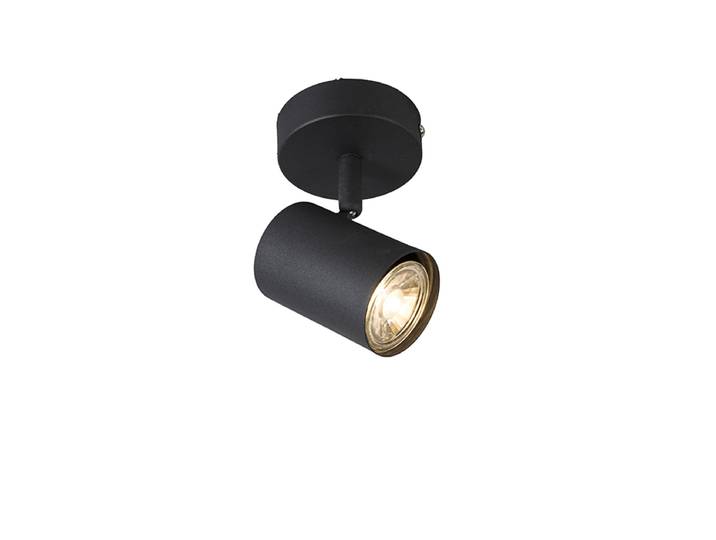 Spot intelligent noir avec WiFi GU10 réglable - Jeana