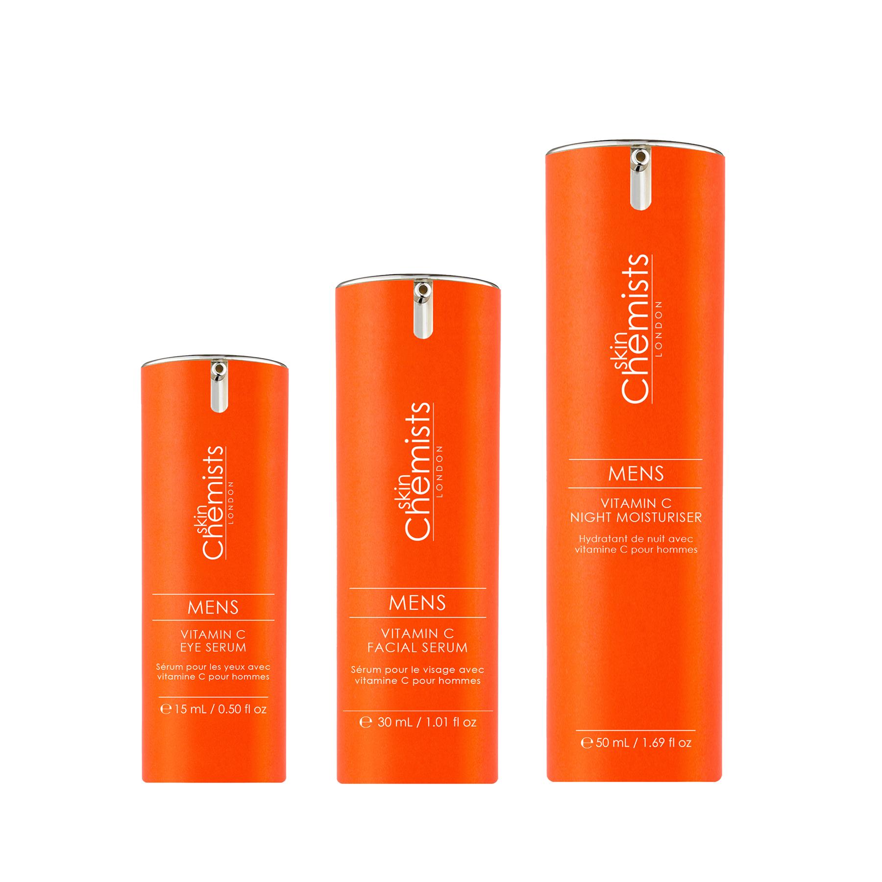 skinChemists Anti-Aging Geavanceerde Vitamine C Mannen Preventieve Routine