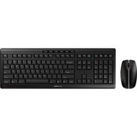 STREAM DESKTOP RECHARGE, Desktop-Set schwarz, EU-Layout (QWERTY), Cherry SX-Scherentechnologie
