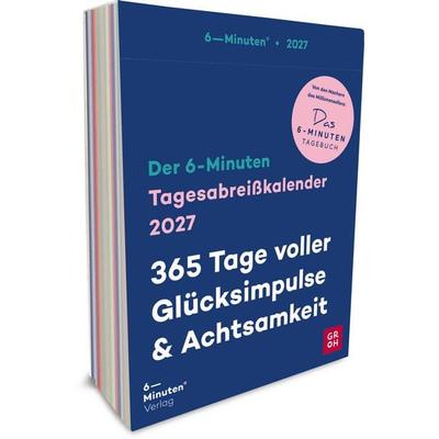Tagesabreißkalender 2027: 6-Minuten
