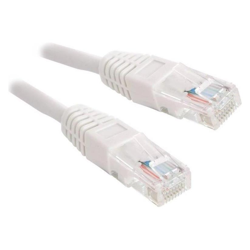XtendLan patch kabel Cat5E, UTP - 1m, bílý (prodej po 10 ks) (UTP, CAT5e, 1 m) (PK_5UTP010white)
