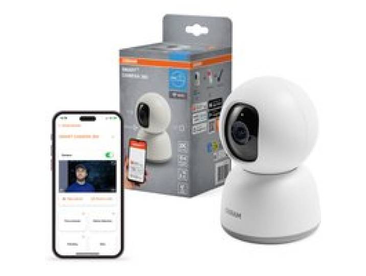 OSRAM Caméra Smart Wifi 360 Blanche