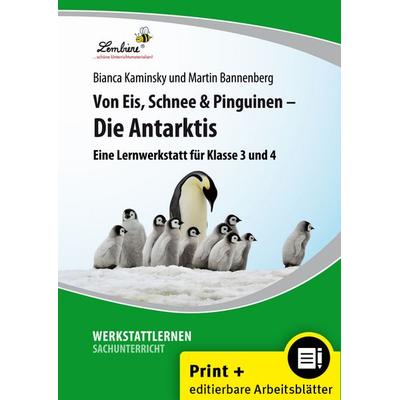 Von Eis, Schnee und Pinguinen - Die Antarktis, Set von Bianca Kaminsky,Martin Bannenberg, Lernbiene, 978-3-86998-690-6