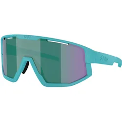 Bliz, Unisex, Sportbrille, Fusion (Matt Türkis, Türkis, Blaugrün, Green w Blue/Green Revo), Blau, Türkis
