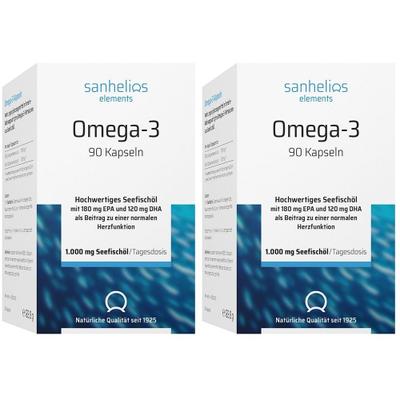 Sanhelios Omega-3 KAP 1000 x2 2x90 St Kapseln
