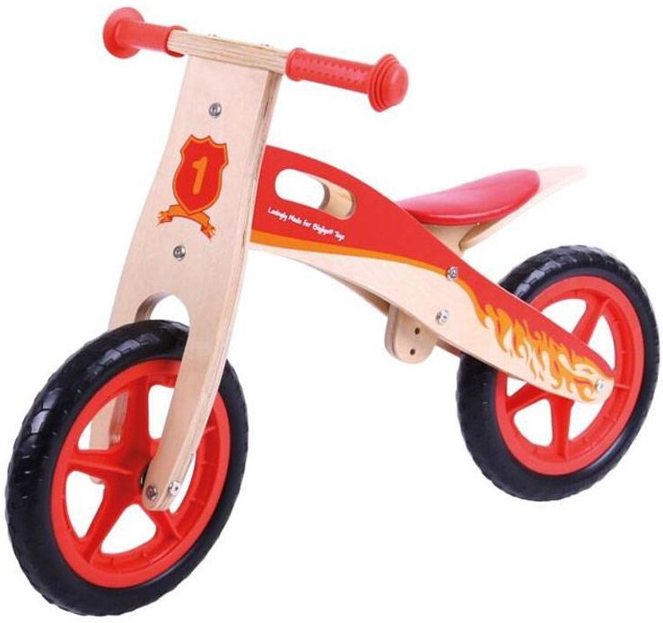 BigJigs Toys Ma 1ère Draisienne Rouge
