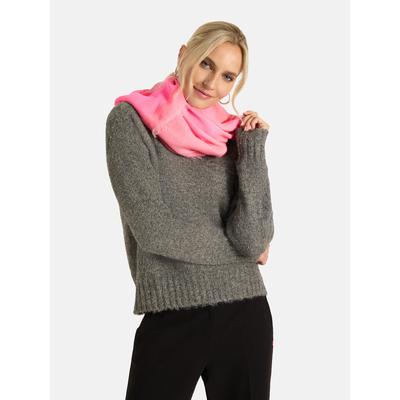 Schal LIEBLINGSSTÜCK "MadelaineL", Damen, Gr. onesize, 830, lovely pink, Baumwolle, Modetücher Schal, mit Woll-Anteil