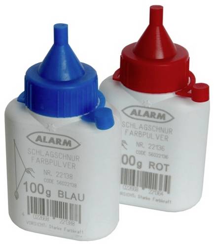 Alarm Werkzeuge 56022138 Farbpuder für Schlagschnurroller Blau 1St.