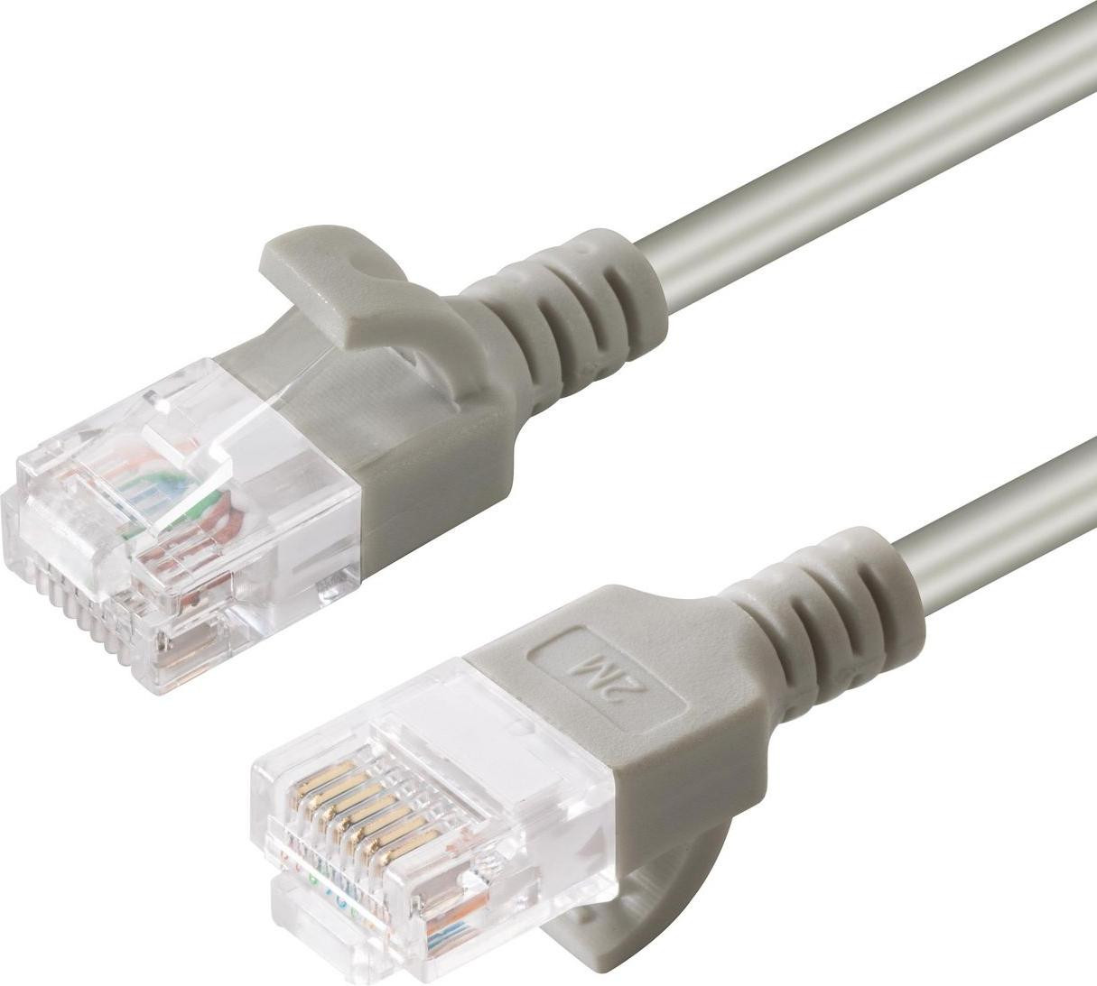 Microconnect V-UTP615-SLIM Cat6 U/UTP netwerkkabel, 15 meter, grijs