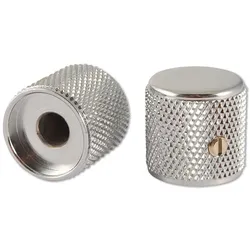Fender Standard Knurled Knobs Chrome - Potiknopf