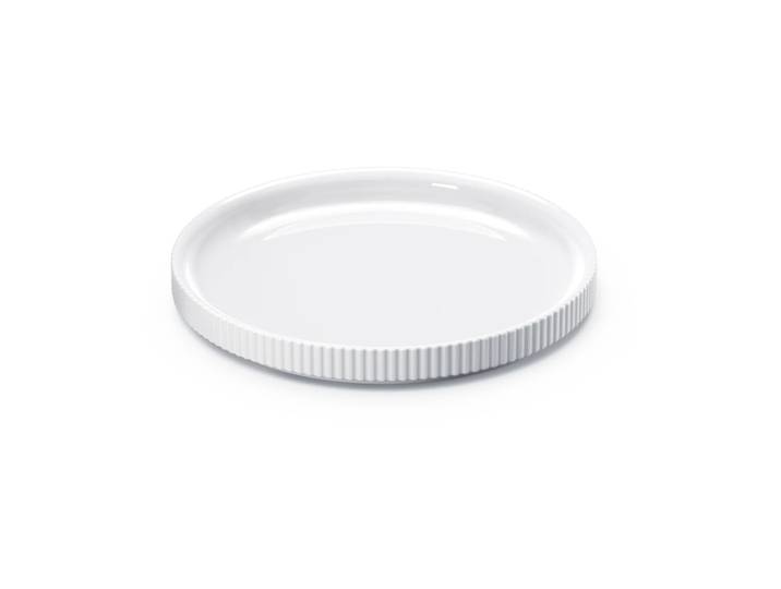Georg Jensen Assiette Bernadotte Ø17 cm Blanc