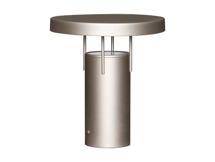 Hübsch BringMe tragbare Tischleuchte Metallic sand, 28 cm