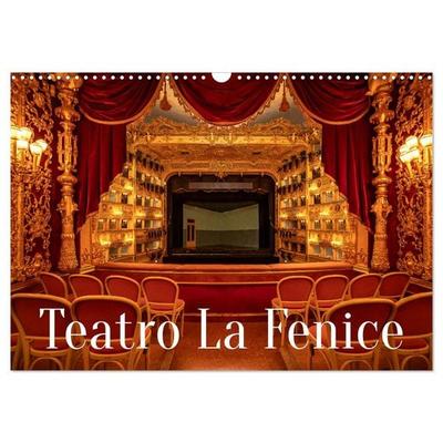 Teatro La Fenice (Wandkalender 2026 DIN A3 quer), CALVENDO Monatskalender