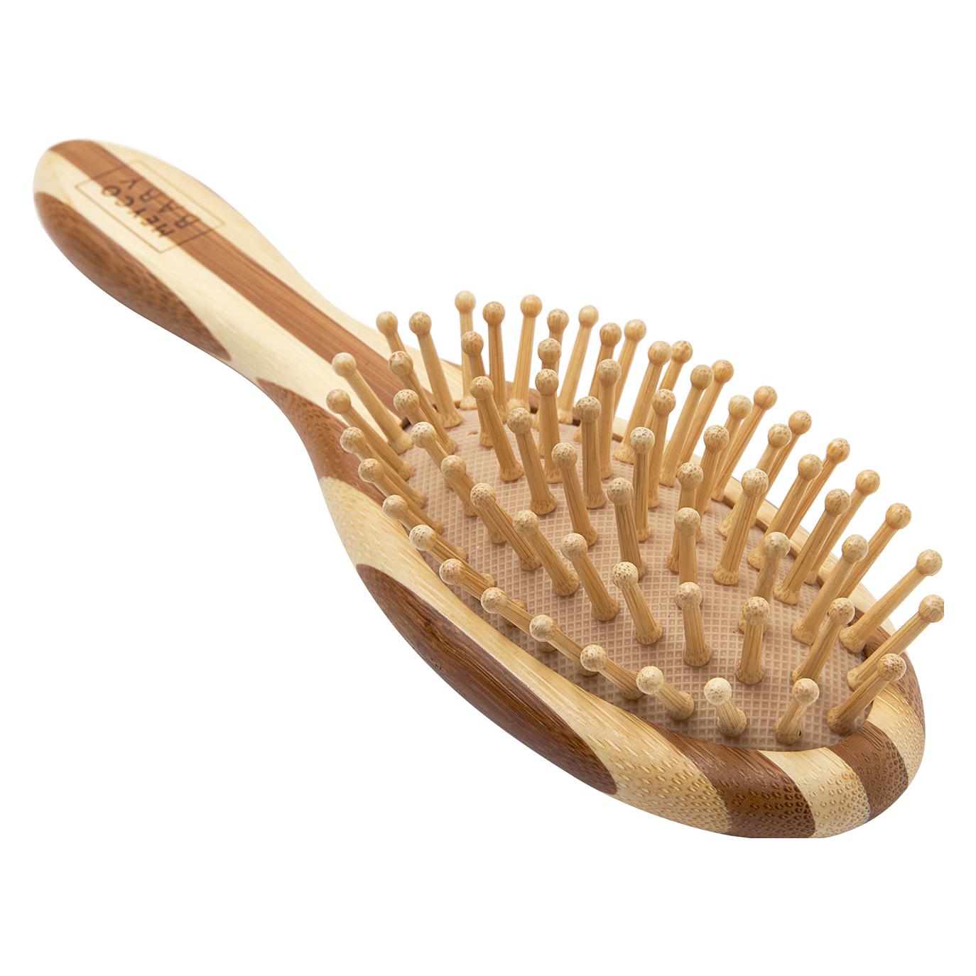 Meyco Haarpflege-Set aus Bambus gestreift in Natur/Walnuss (63963362)