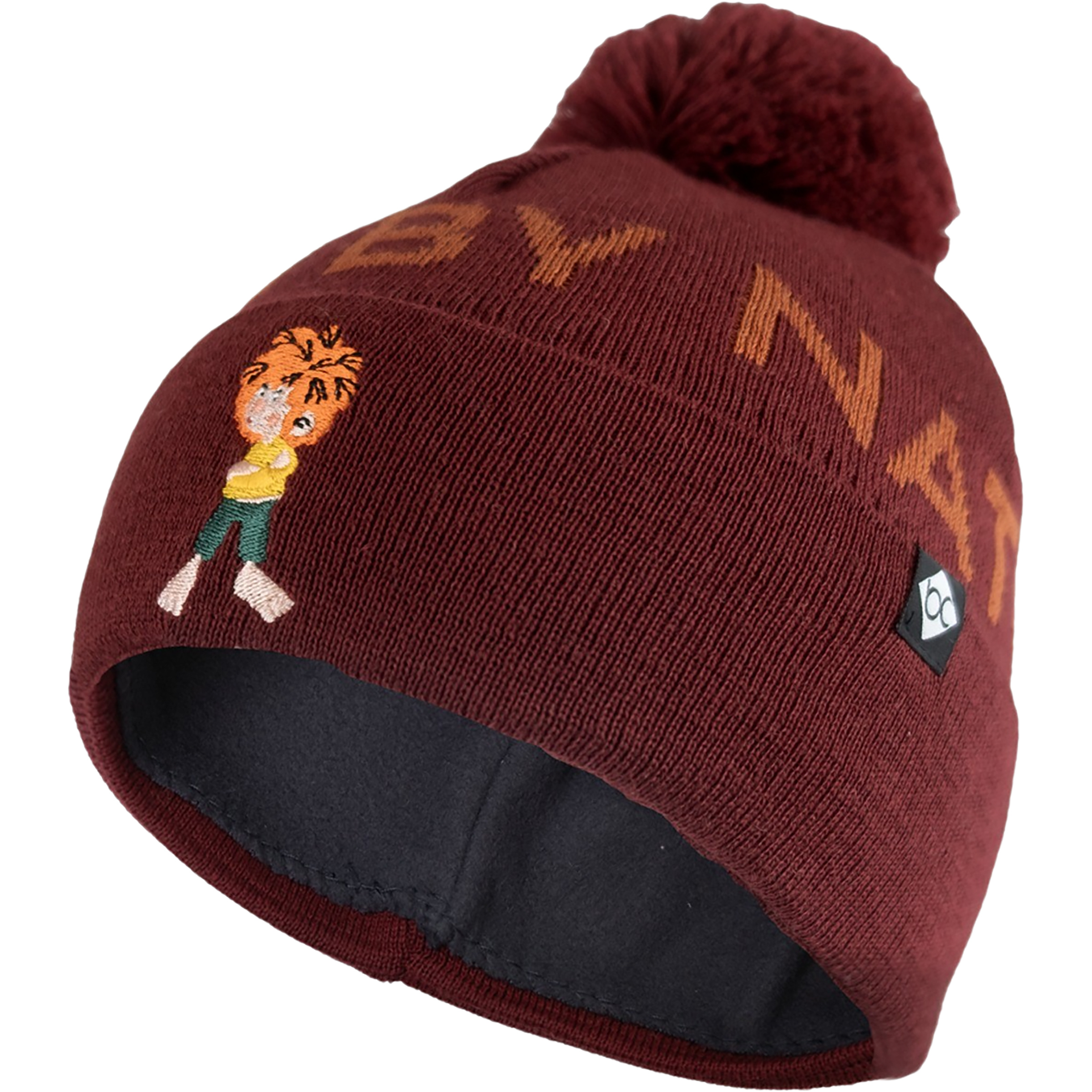Bavarian Caps Pumuckl: Grantig Kinder Mützen & Beanies rot Lifestyle Atmungsaktiv