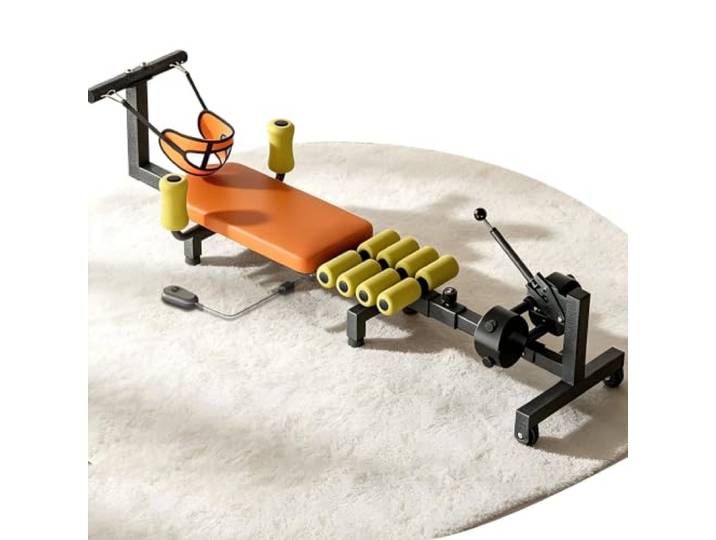 Rückenstretch Traktionstisch, Cervical Rücken Stretcher Traktions Bett Handgehaltener Tasten‑controller, Faltbar Zur Aufbewahrung, Einstellbare Länge, Passend für Körpergrößen 145‑185cm