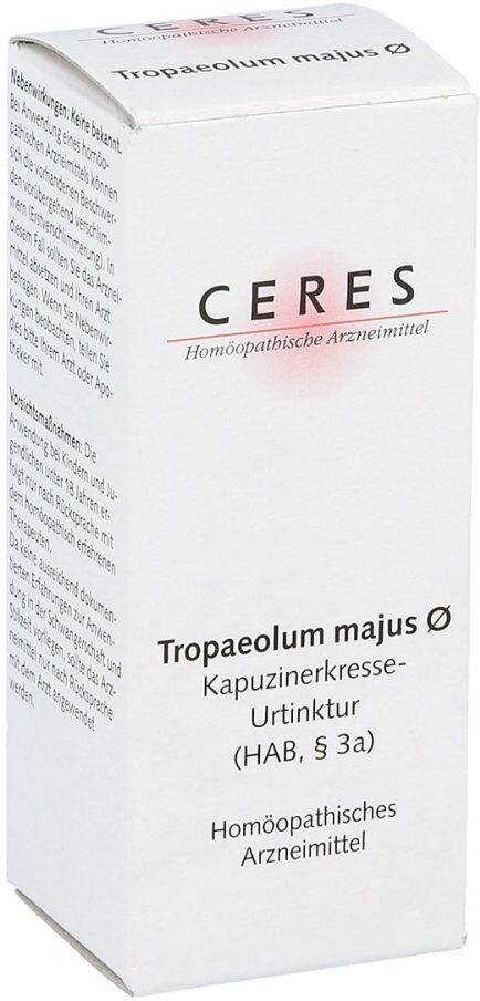 Ceres Tropaeolum majus Urtinktur