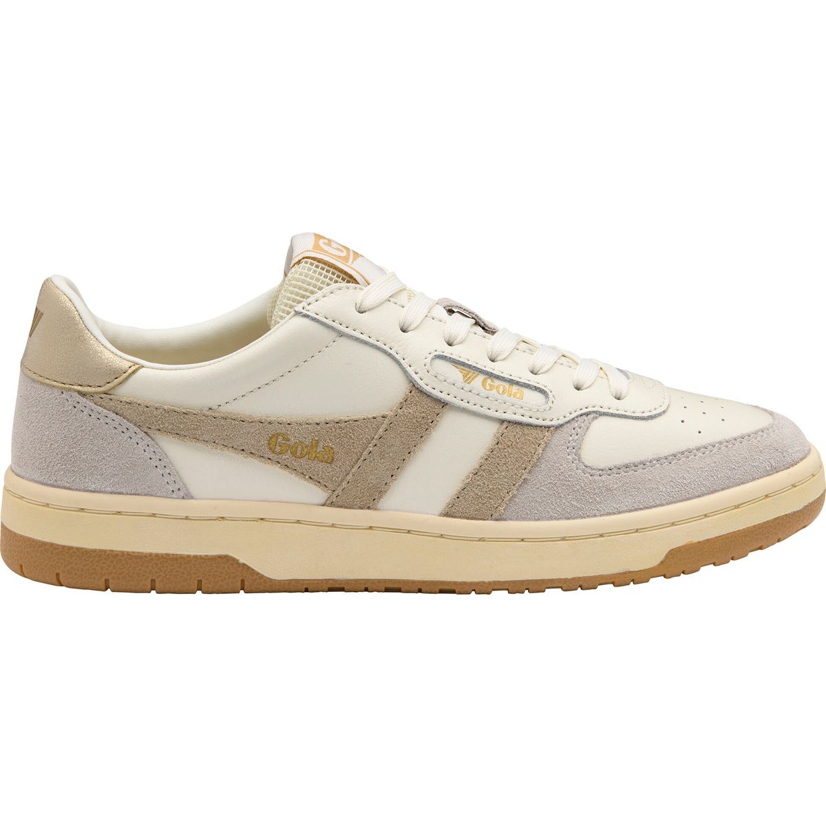 Gola Hawk Sneaker Women off white/bone/gold (OW) 38 CLB336-OW-38-offwhitebonegold