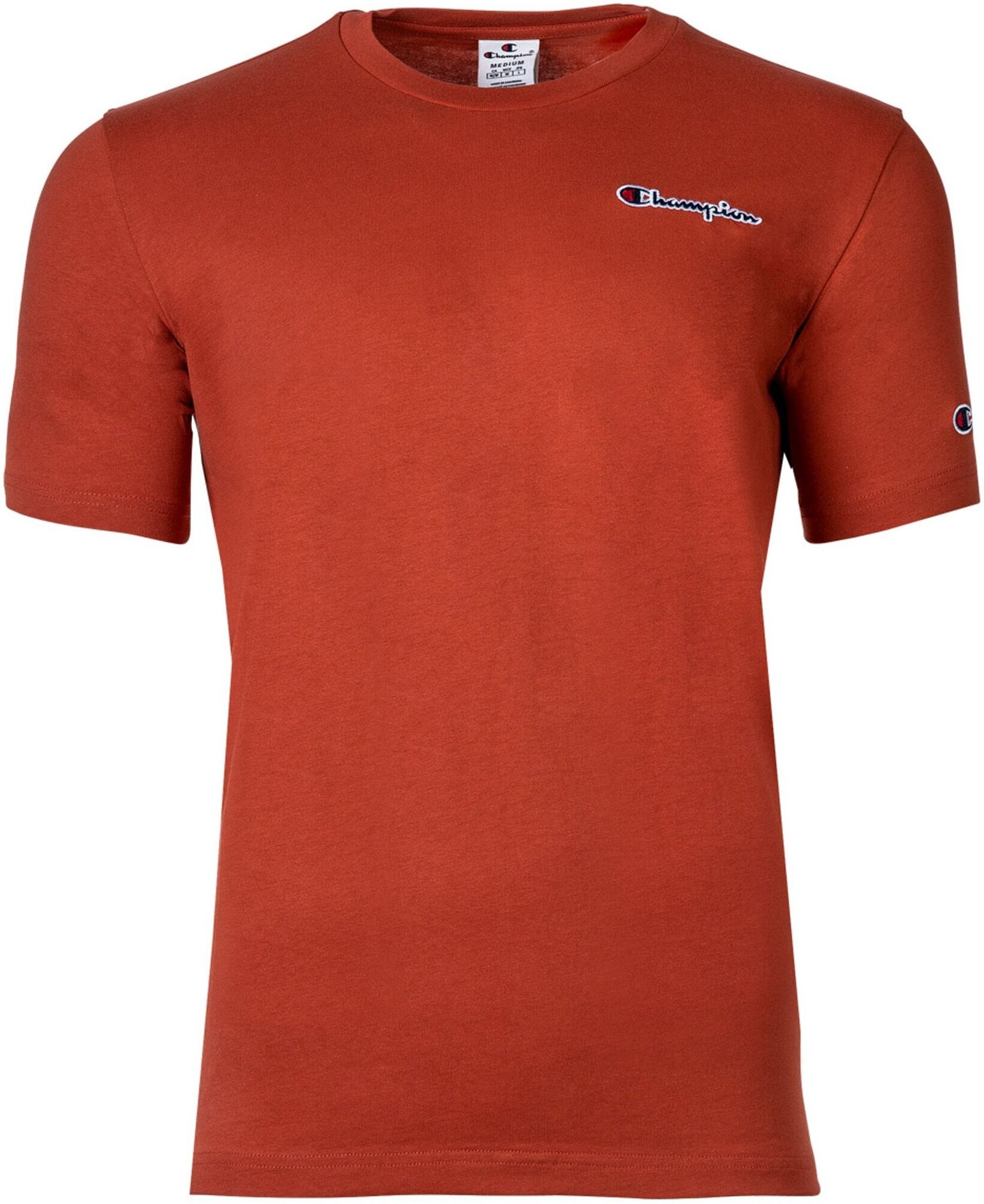 T-Shirt CHAMPION "T-Shirt CML Champion Logo 1er Pack", Herren, Gr. M, rot, Obermaterial: 100% Baumwolle CO., Shirts T-Shirt