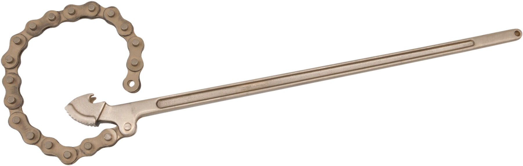 KS Tools BRONZEplus Kettenrohrzange Ø max.100mm leichte Ausführung (963.1714)
