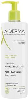 A-Derma 72h Hydratation Body Lotion Absorption Express 400 ml