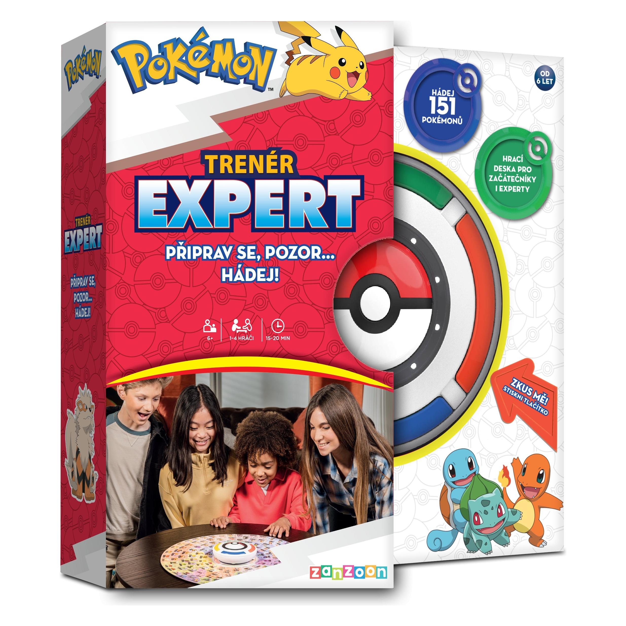 ADC Blackfire Zanzoon Pokémon Trainer Expert / Spieldauer: 15-20 Minuten / Spieleranzahl: 1-4 / ab 6 Jahren (1 - 4 Spieler) (ZZ3525155CZ)