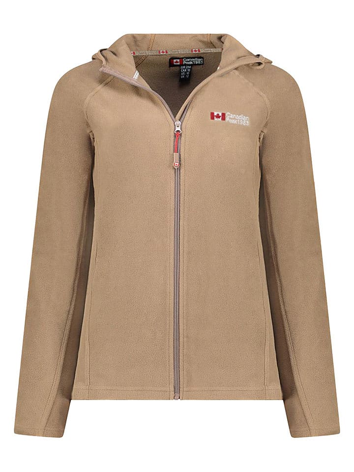 Canadian Peak Fleecejacke in Beige - S