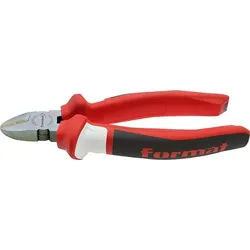 FORMAT Seitenschneider 140mm Zweikomponenten-Heft poliert