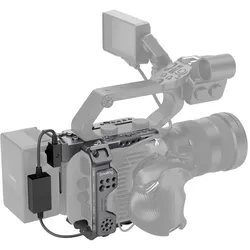 SmallRig 4124 Cage Kit for Sony FX6, Video Zubehör, Schwarz