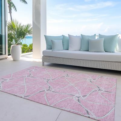 Addison Rugs Machine Washable Indoor/ Outdoor Contemporary Links Chantille Rug