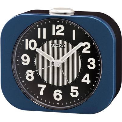 Quarzwecker SEIKO, blau, Wecker, Wecker, Leuchtzeiger, Schlummerfunktion, Schlafzimmer, Geschenkidee