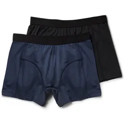 Tchibo - 2 Sport-Slipboxer - Herren - Gr. S/4 - dunkelblau