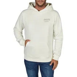 riverso Hoodie Herren mit Druck RIVScott Regular Fit - Ash Beige-Ash Beige - S
