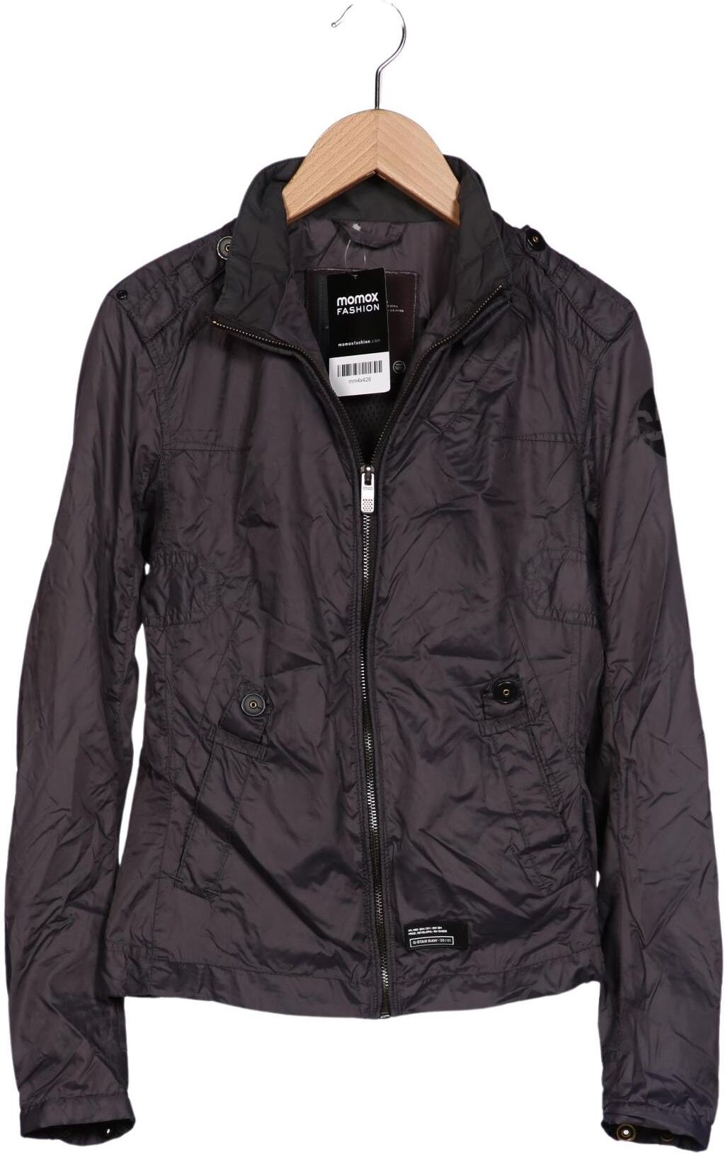 G Star RAW Damen Jacke, Grau, Gr. S, Synthetik - Second Hand