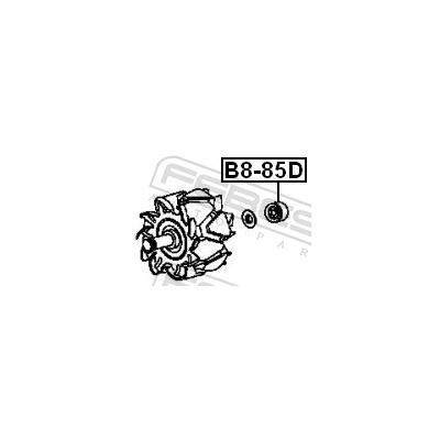 FEBEST Lager B8-85D für HONDA MAZDA MITSUBISHI NISSAN Subaru