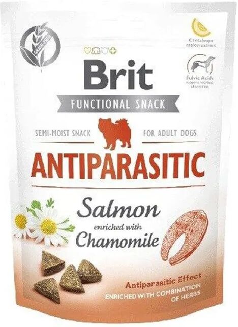 Brit Functional Snack Antiparasitos Salmón 150g