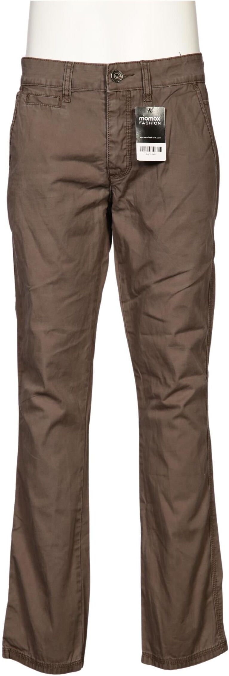 Review Herren Stoffhose, Braun, Gr. S, Baumwolle - Second Hand