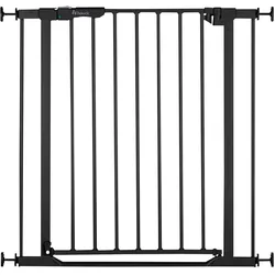Hauck Tür- & Treppenschutzgitter Clear Step Autoclose 2, 75-80 cm, schwarz