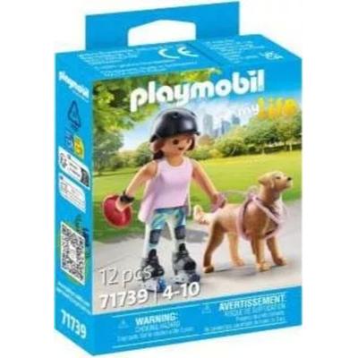 PLAYMOBIL 71739 Inlinerin mit Retriever