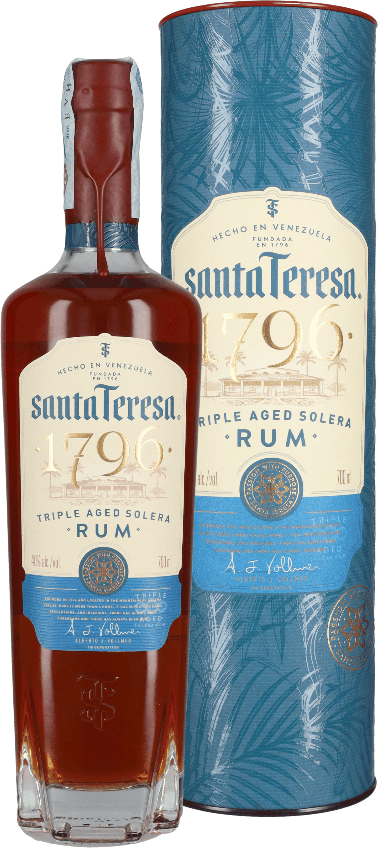 Santa Teresa Rum 1796 Metodo Solera