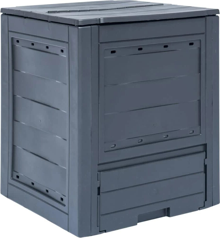 toomax Lt260 Compostiera In Resina Plastica Capacità 260lt 60x60xh73cm Compost Rifiuti Umido
