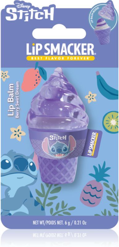 Lip Smacker Stitch lip balm flavour Berry Swirl Dream 6 g