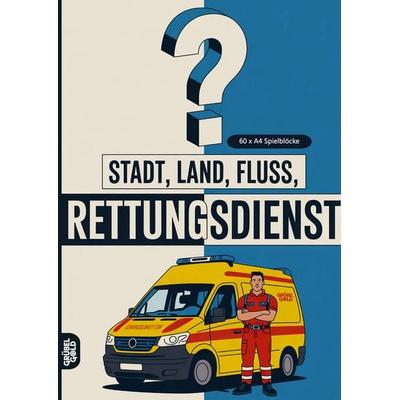 Stadt, Land, Fluss, Rettungsdienst, Taschenbuch von Grübelgold Rätselhefte, Grübelgold, 978-3-693-19276-4
