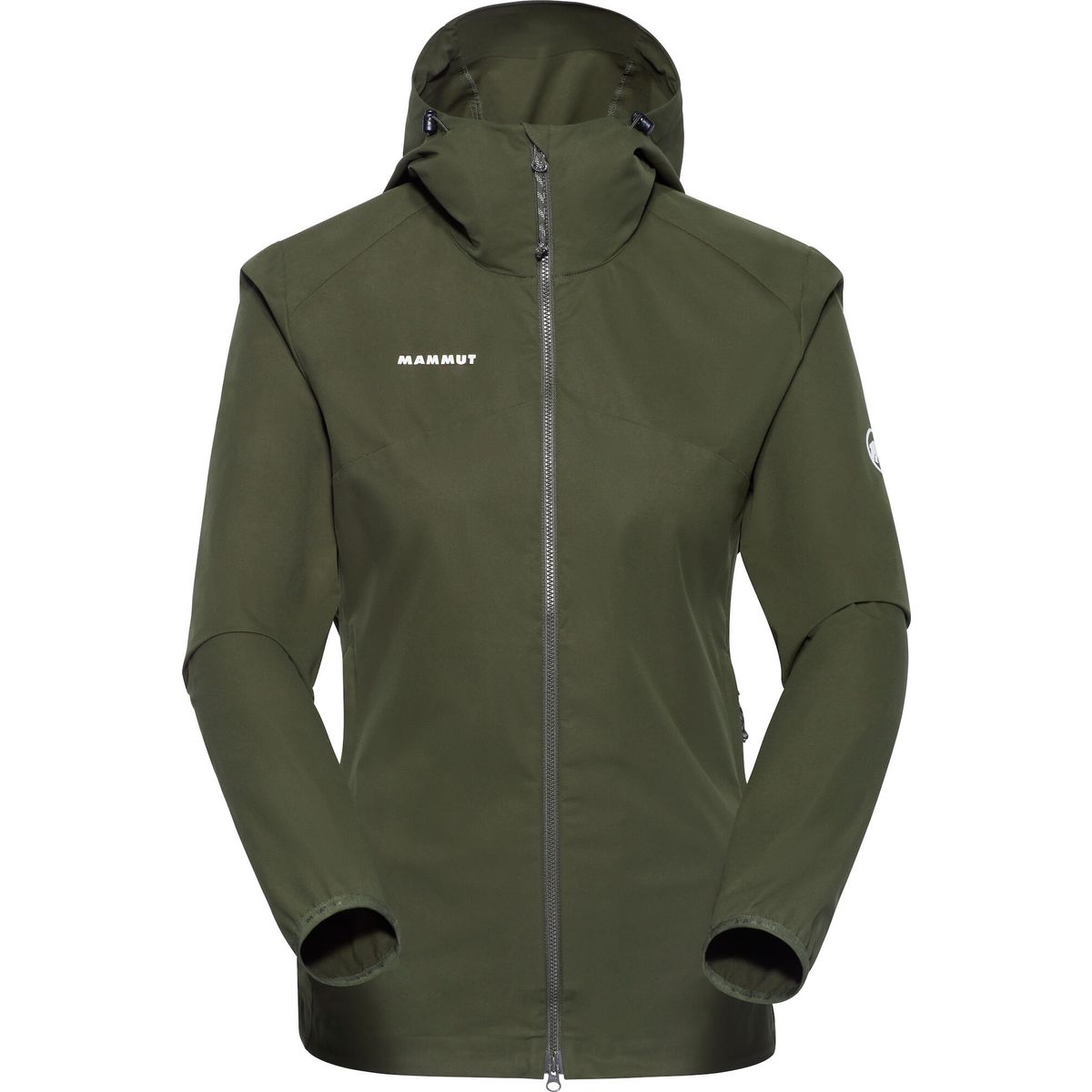 Mammut Granite Softshell Hooded Jacket Women dark marsh (40284) S 1011-02481-40284-113