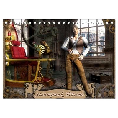 Steampunk Träume (Tischkalender 2027 DIN A5 quer), CALVENDO Monatskalender