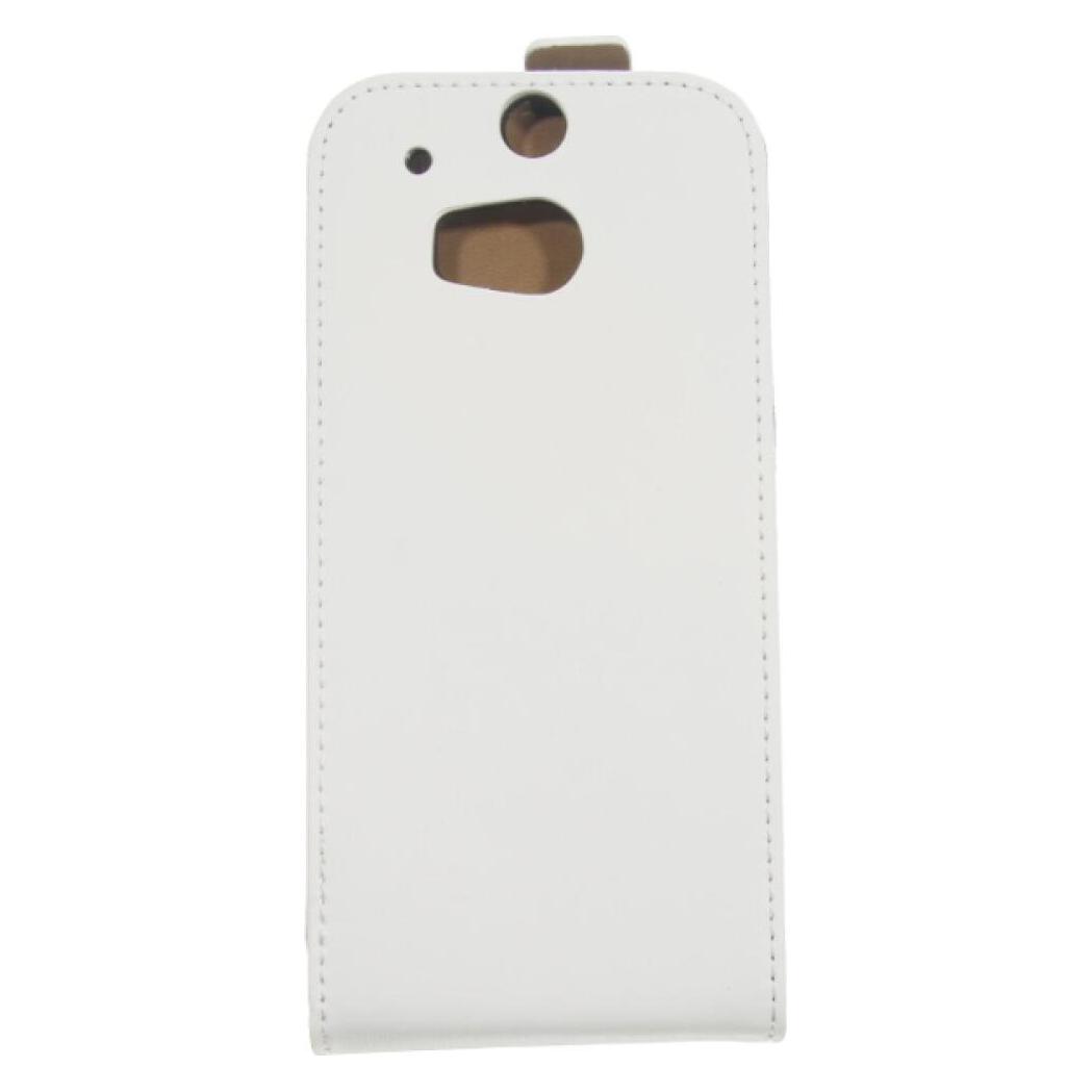 OEM Slim Flip Case Leather HTC One M8 - White (HTC One (M8), HTC One M8s) (25445311)