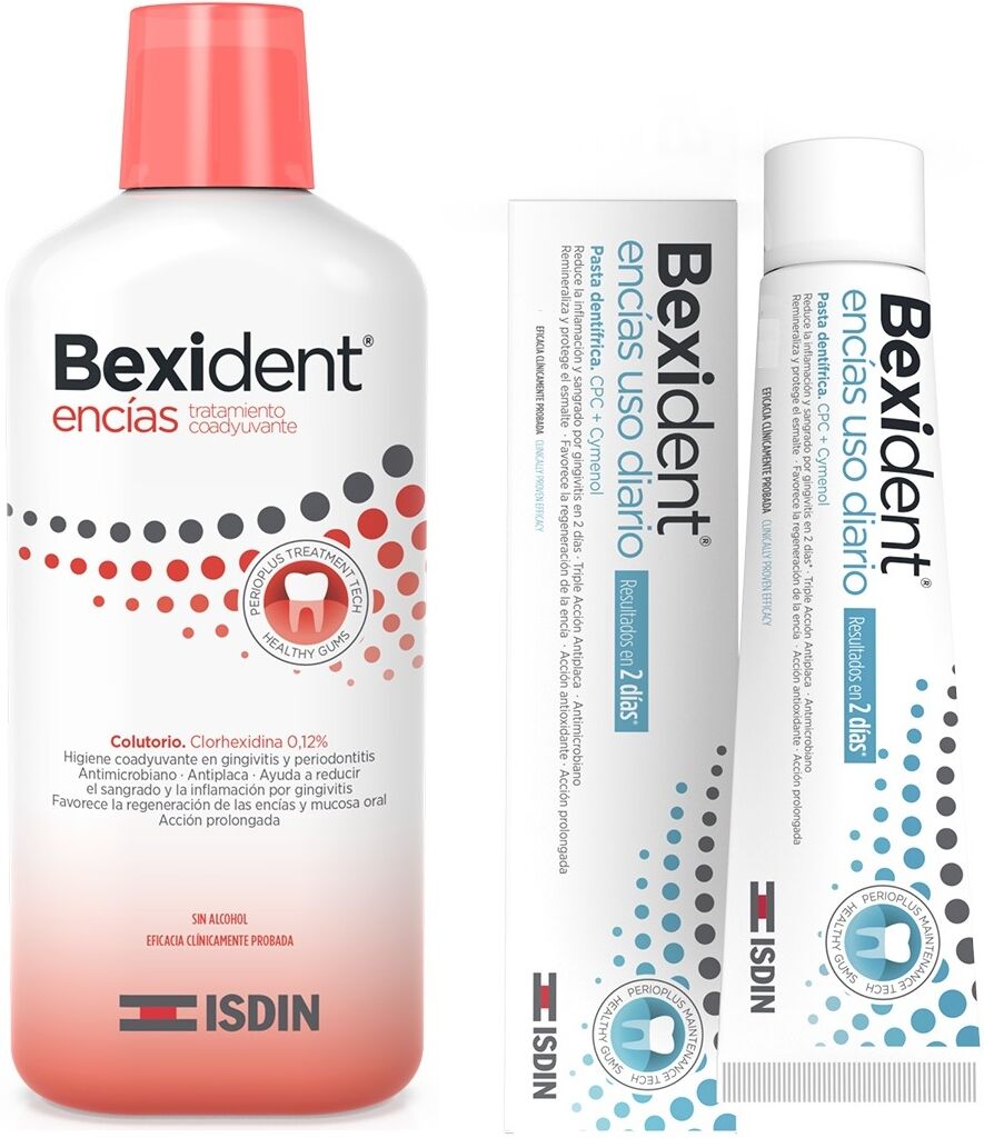 Isdin Bexident Encías Colutorio 500 ml + Bexident Encías Pasta Uso