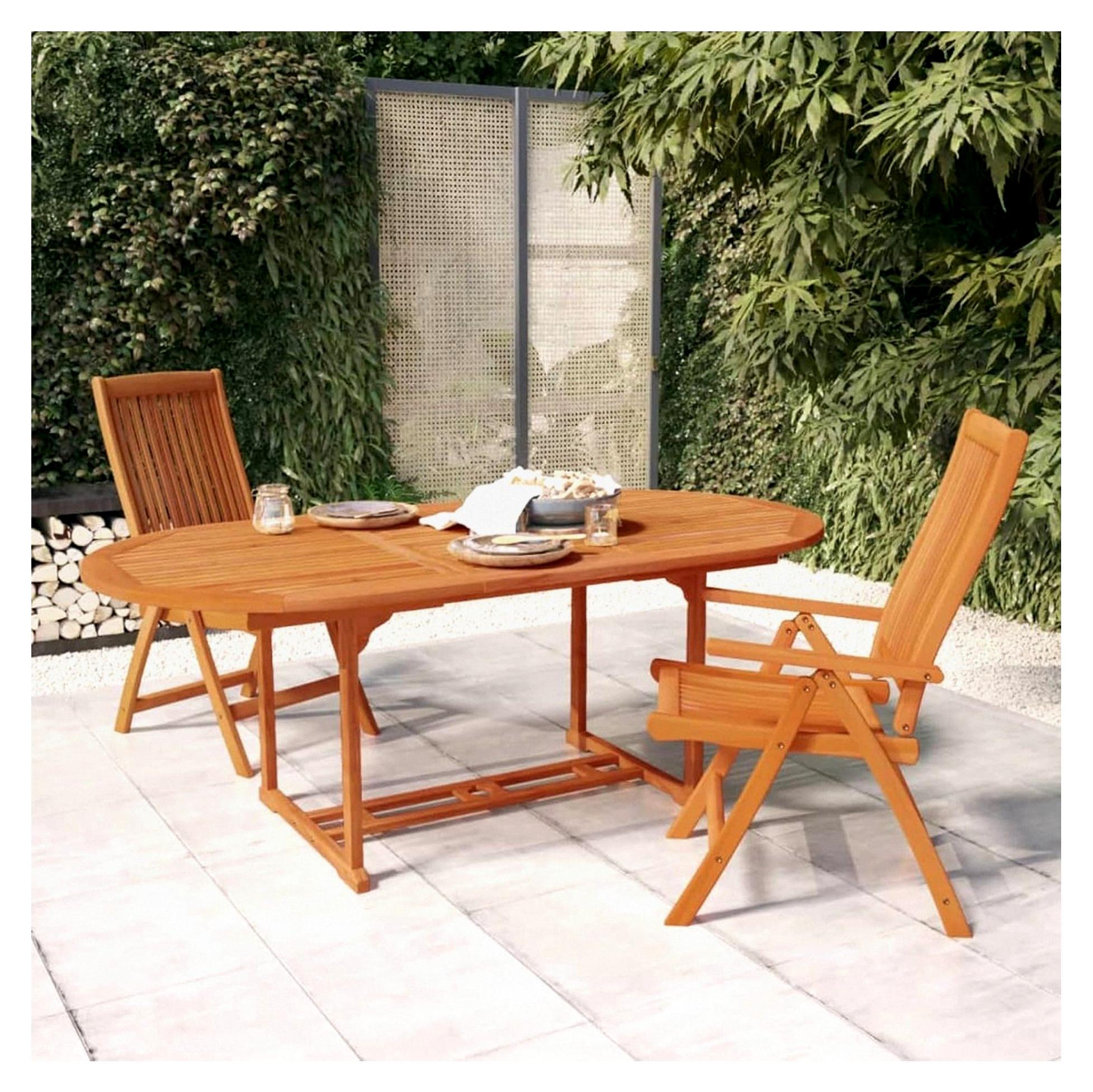Klappbare Gartenstühle 2 Stück für Balkon, Outdoor Esszimmerstühle, Stühle für Terrasse, Gartenmöbel aus Eukalyptus